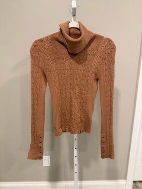 Free people cable knit sweater